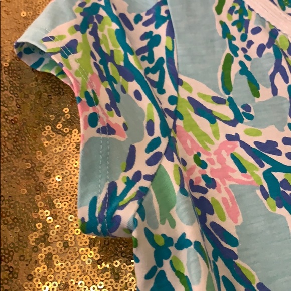 Lilly Pulitzer Brewster Dress in Sky Blue Heaven - Picture 5 of 6